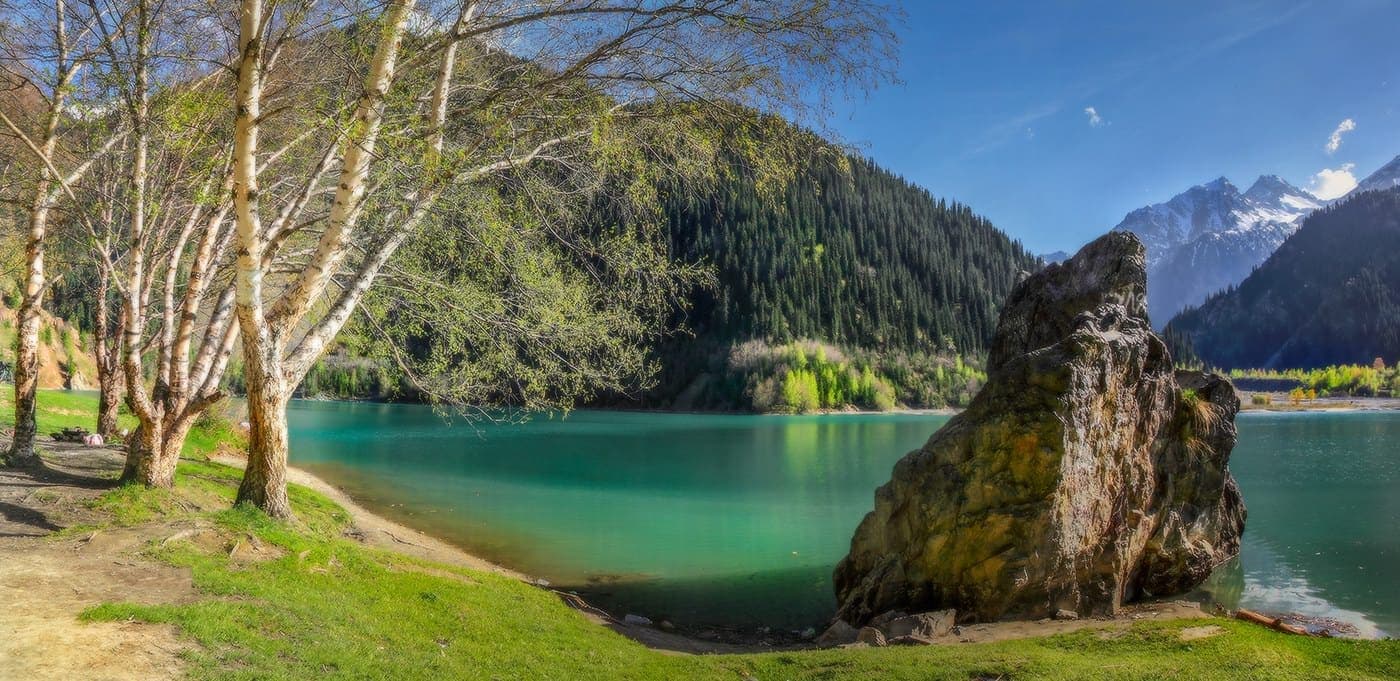 Issyk Lake & Bear Waterfall