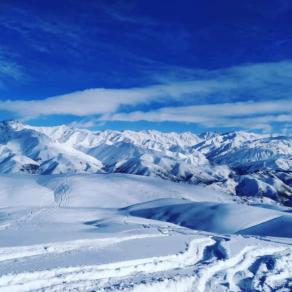 Snowmobiling