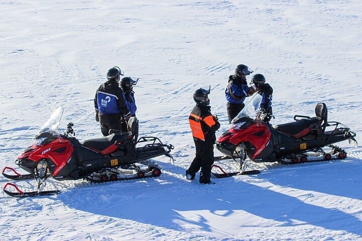 Snowmobiling
