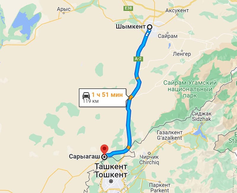 Transfer at Saryagash: Mineral Springs and Sanatorium Travel Guide, Kazakhstan