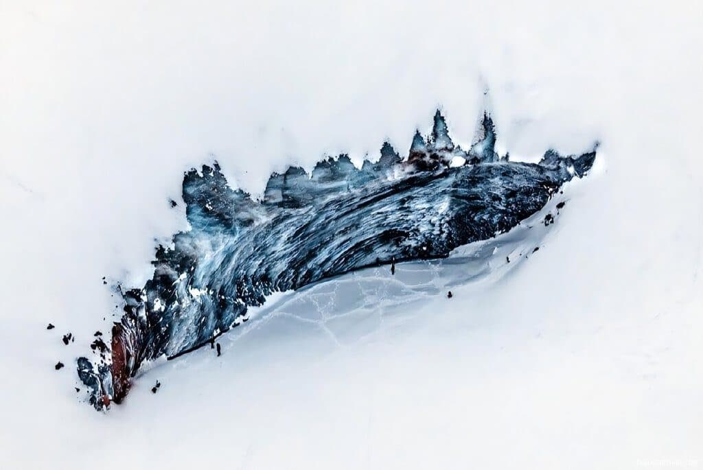 Bogdanovich Glacier nature and attractions in Kazakhstan