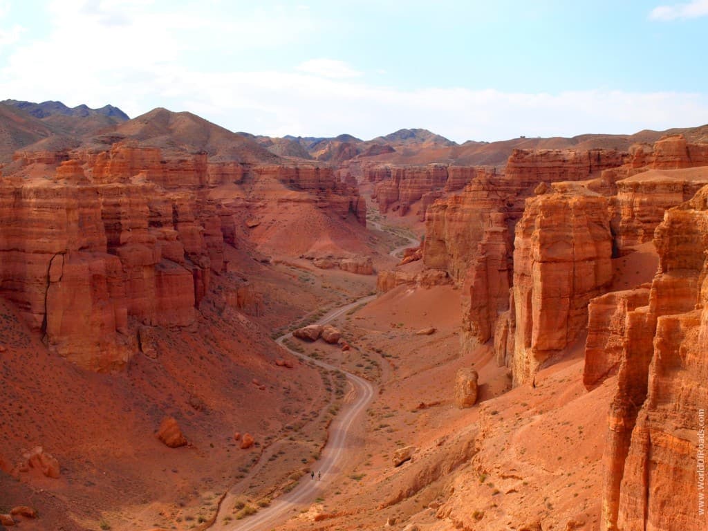 Charyn Canyon nature and attractions in Kazakhstan