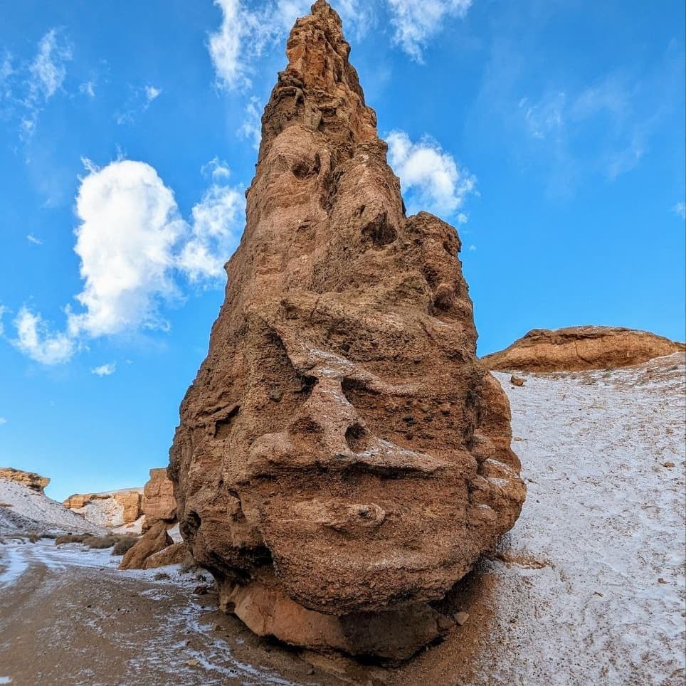 Charyn in Winter at Charyn Canyon, Kazakhstan