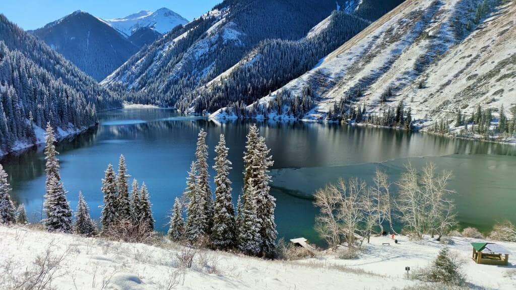 Kolsai Lakes nature and attractions in Kazakhstan