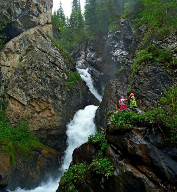 Kairak Waterfall at 熊猫瀑布(图尔根瀑布), Kazakhstan