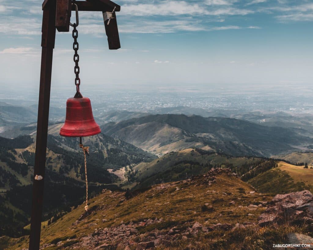 Bukreev Peak (3010 m) at Almaty Mountains — closer than they seem, Kazakhstan