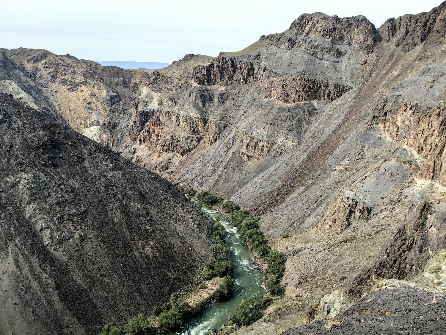 Stone Shelf at Charyn Canyon, Kazakhstan