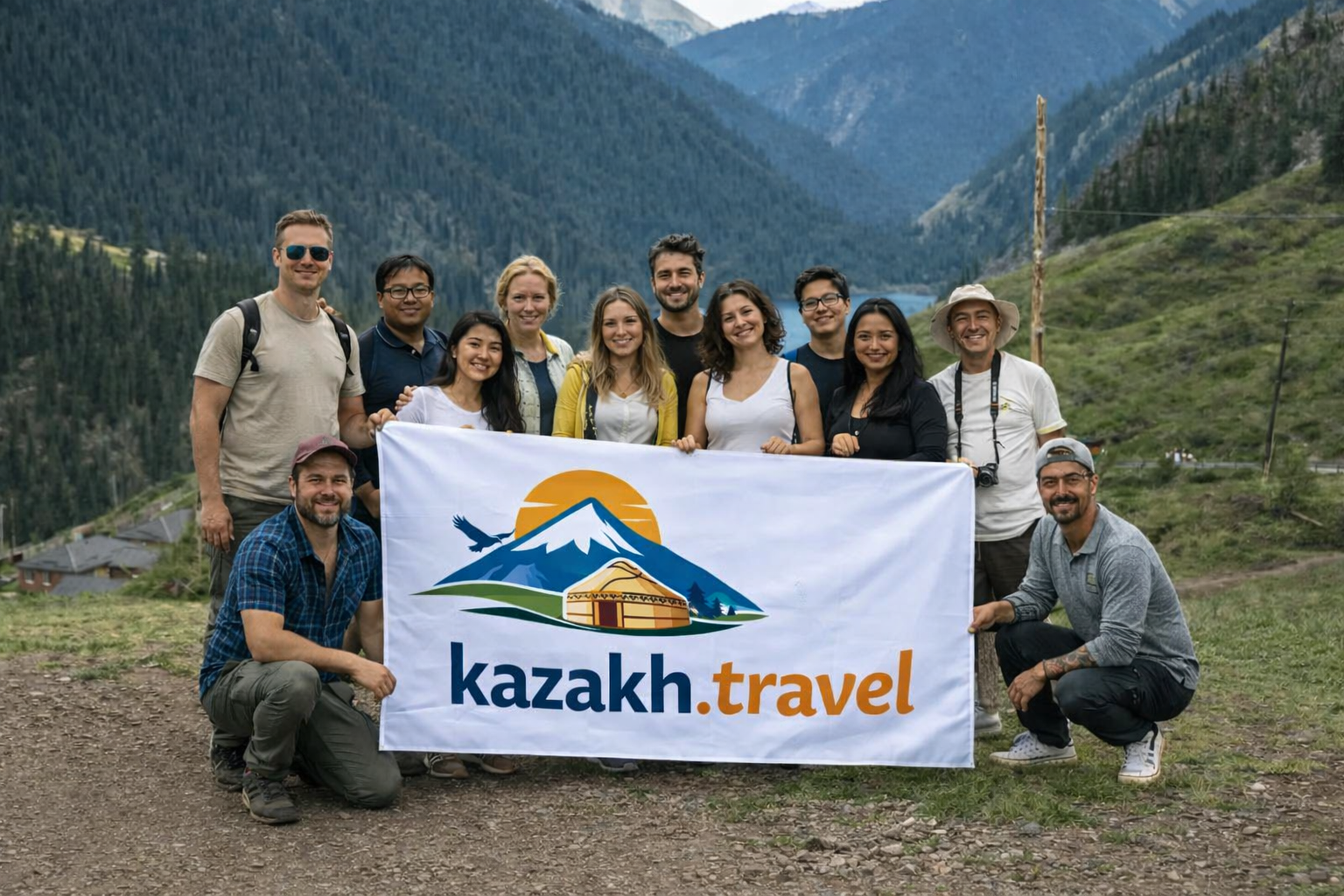 Водопад Медвежий (Тургеньский) travel scenery in Kazakhstan